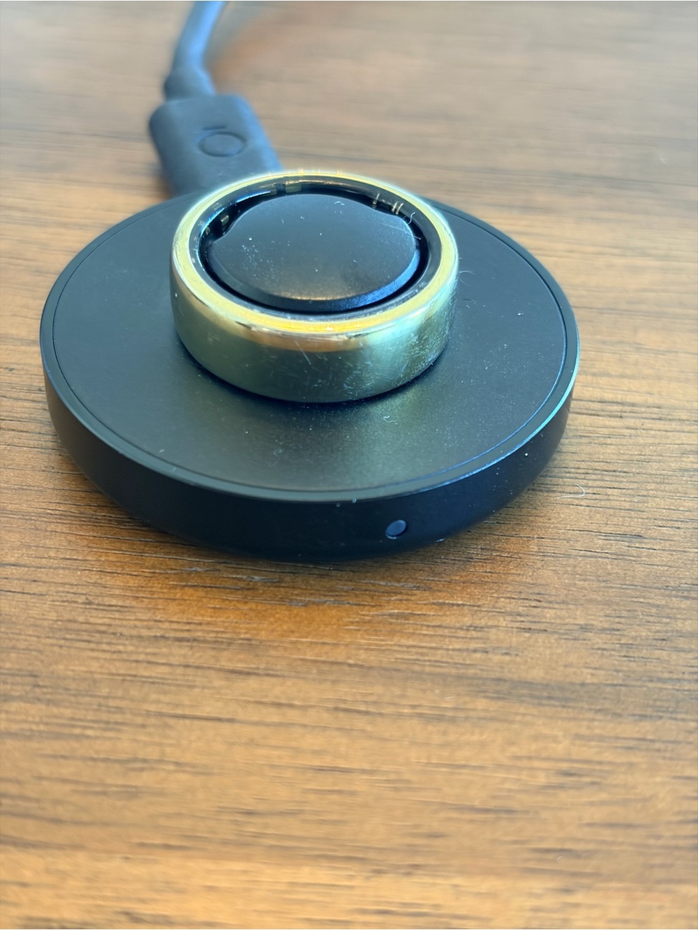 Oura Black and Gold Charger Dock